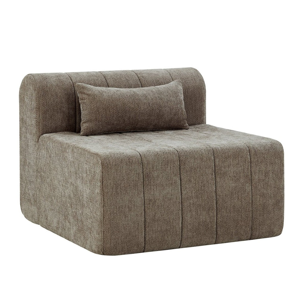 English Elm Part Modular Cloud Sectional Foam Lounge Sofa Stain Resistant Low Profile Living Room N767P346279E