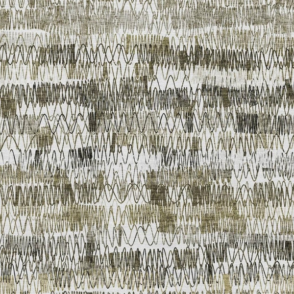 HomeRoots 9' X 12' Taupe Gray and Ivory Striped Washable Area Rug - Durable, Stylish, UV-Protected Design! 667574