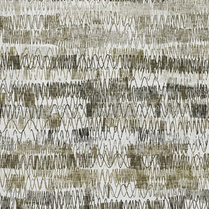 HomeRoots 10' X 14' Washable Taupe Gray & Ivory Striped Area Rug with UV Protection for Busy Homes & Families 667575