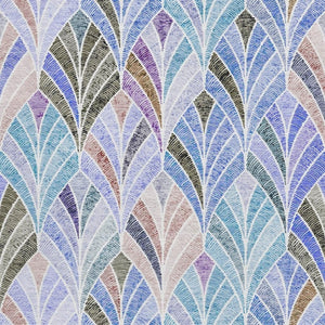 HomeRoots 10' Blue, Brown & Blush Geometric Washable Area Rug - UV Protected, Stain Resistant, Durable Design! 667587
