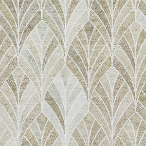 HomeRoots 5' X 8' Khaki Beige & Ivory Geometric Area Rug - Washable, UV Protected, Durable & Easy Care Design 667607