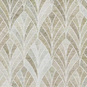 HomeRoots 10' Khaki Beige and Ivory Geometric Area Rug - Stylish, Washable, UV-Protected for Modern Homes 667611