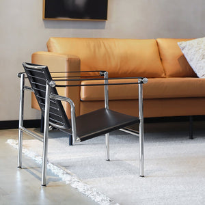 HomeRoots 24" Silver Stainless Steel Arm Chair - Modern Accent Seat with Plush Upholstery for Stylish Spaces 667637