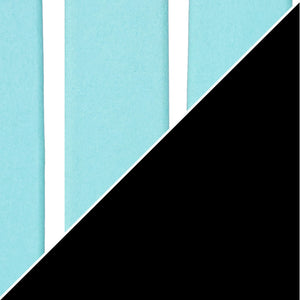 HomeRoots Set of Two Stylish Blue and Black Heavy-Duty Adirondack Chairs for Comfortable Outdoor Relaxation 667644