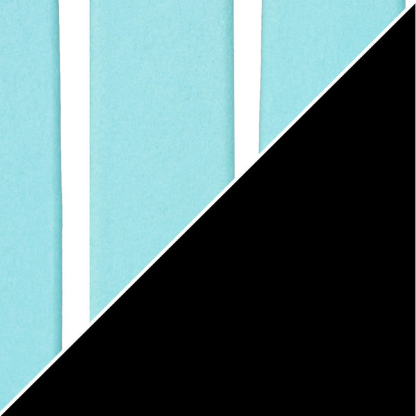 HomeRoots Set of Two Stylish Blue and Black Heavy-Duty Adirondack Chairs for Comfortable Outdoor Relaxation 667644
