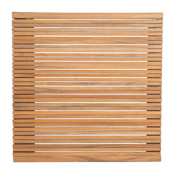 HomeRoots 60" Natural Solid Wood Extendable Table – Versatile Acacia Dining for Indoor & Outdoor Gatherings 667667