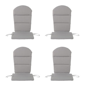 English Elm Chair Cushion for Adirondack Seating Water Resistant Outdoor Pad with Tie Anchors N769P227473GMP4