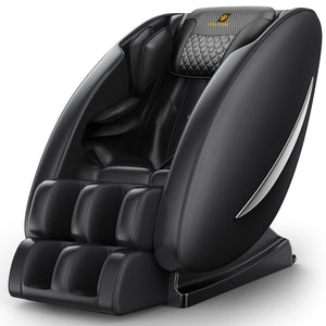 English Elm Massage Chair Recliner With Zero Gravity: Full Body Air Pressure For Ultimate Relaxation & Comfort W1875P370163