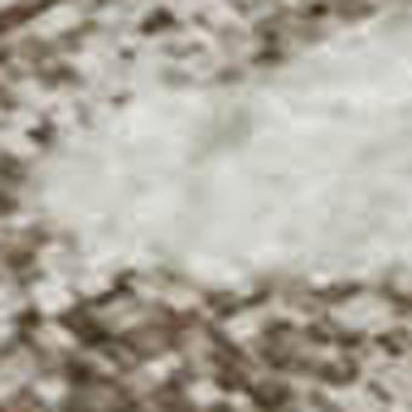 HomeRoots 5' X 8' Timeless Ivory and Beige Medallion Washable Area Rug - Durable, UV Protected, Easy Care! 668055