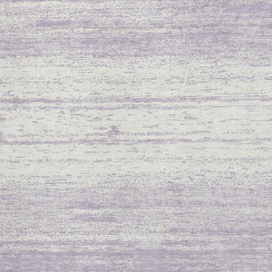 HomeRoots 5' X 8' Elegant Lavender & Ivory Striped Washable Area Rug with UV Protection for Home Comfort 668135