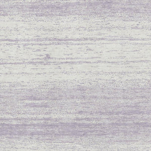 HomeRoots 8' X 10' Striped Lavender and Ivory Washable Area Rug - UV Protected, Durable, and Pet-Friendly Style 668139