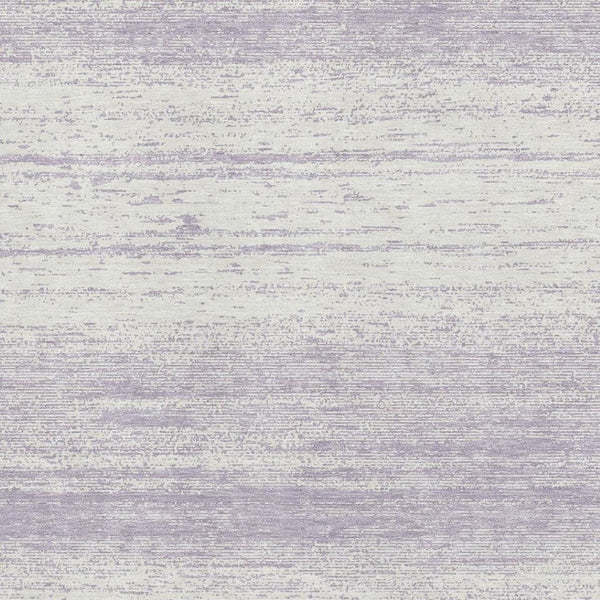 HomeRoots 8' X 10' Striped Lavender and Ivory Washable Area Rug - UV Protected, Durable, and Pet-Friendly Style 668139
