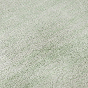 HomeRoots 9' X 12' Coastal Mint Green & Ivory Striped Washable Area Rug - Durable, UV Protected & Stain Resistant 668153