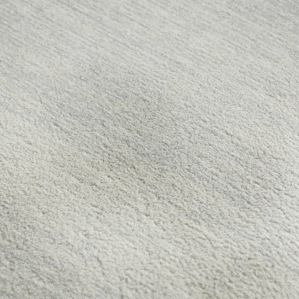 HomeRoots 5' X 8' Modern Silver and Gray Striped Washable Area Rug with UV Protection for Easy Care & Durability 668183
