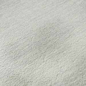 HomeRoots 9' X 12' Silver and Gray Striped Area Rug - Durable, Washable, Stain-Resistant with UV Protection! 668186