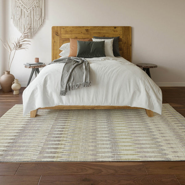 HomeRoots 9' X 12' Southwestern Washable Area Rug with UV Protection - Durable, Stylish & Easy Care Solution 668210