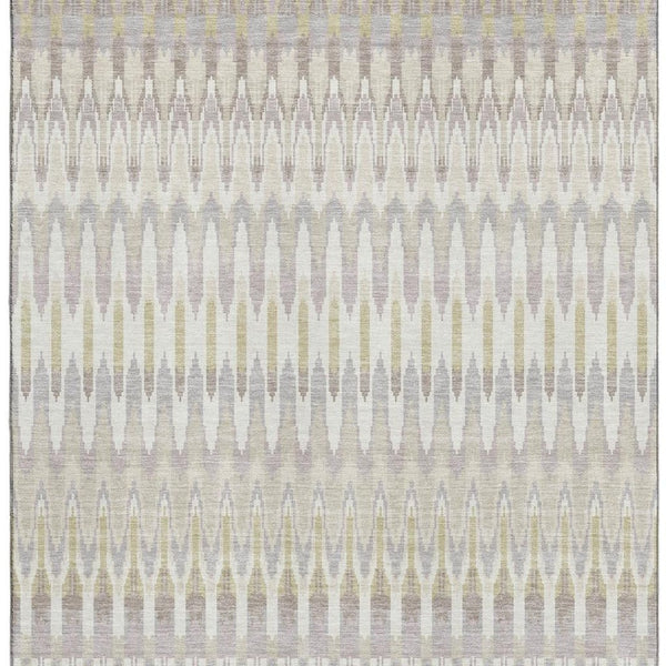 HomeRoots 9' X 12' Southwestern Washable Area Rug with UV Protection - Durable, Stylish & Easy Care Solution 668210