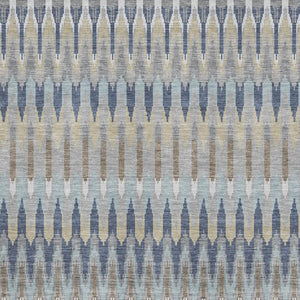 HomeRoots 10' X 14' Stylish Taupe Gold Gray Southwestern Area Rug - Washable, UV Protected, Durable Design 668289