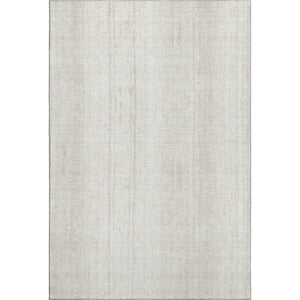HomeRoots 10' Ivory and Beige Striped Washable Area Rug - Durable, UV-Protected, Perfect for High-Traffic Homes! 668337
