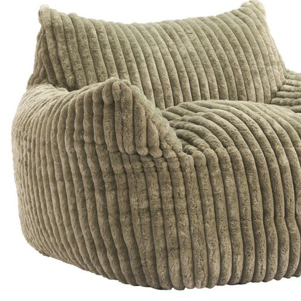 HomeRoots 40" Stylish Green Upholstered Arm Chair - Modern Comfort with Versatile Slipcover for Any Space 668776