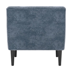 HomeRoots 30" Modern Gray Upholstered Arm Chair - Versatile Accent Seating for Home & Office Comfort 668778