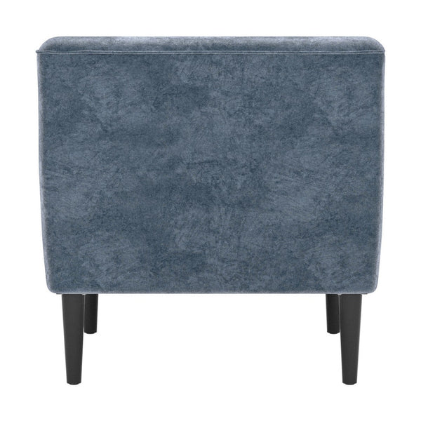 HomeRoots 30" Modern Gray Upholstered Arm Chair - Versatile Accent Seating for Home & Office Comfort 668778