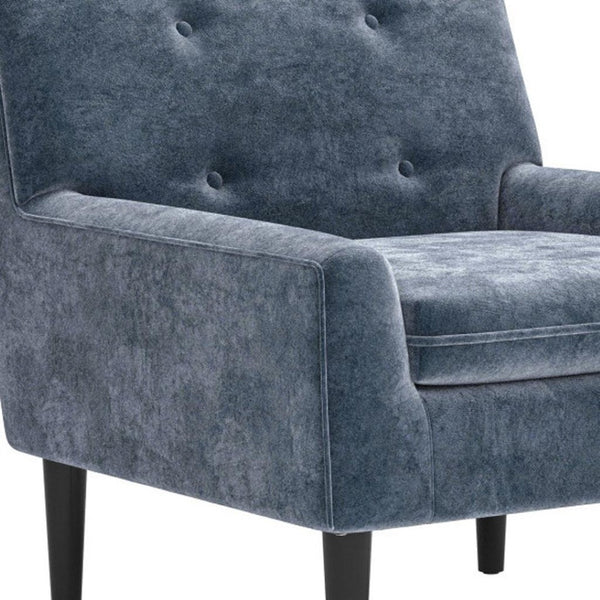 HomeRoots 30" Modern Gray Upholstered Arm Chair - Versatile Accent Seating for Home & Office Comfort 668778