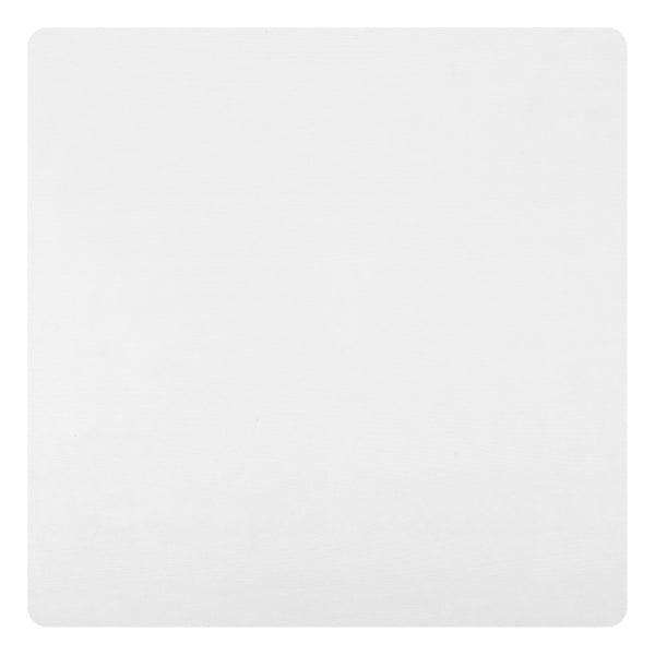 HomeRoots 24" Modern White Wood and Steel Square Bar Table - Durable, Stylish, Perfect for Home & Hospitality 668820