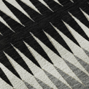 HomeRoots 8' X 10' Washable Striped Area Rug with UV Protection – Durable, Stain-Resistant Design for All Spaces 668956