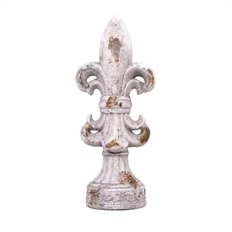 Zentique Accent stoneware sculptural vase 17" tall - neutral matte finish, durable decorative accent for shelves 6689L B18