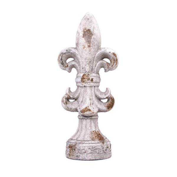 Zentique Accent stoneware sculptural vase 17" tall - neutral matte finish, durable decorative accent for shelves 6689L B18