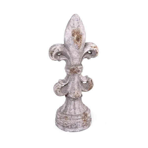 Zentique Accent Sculptural Stoneware Vase 14" Tall — Neutral Textured Accent Piece for Shelves, Mantels, Tablescape (96 chars) 6689M B18