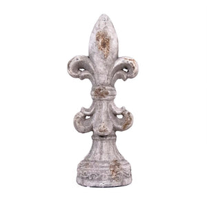 Zentique Accent Sculptural Stoneware Vase 14" Tall — Neutral Textured Accent Piece for Shelves, Mantels, Tablescape (96 chars) 6689M B18