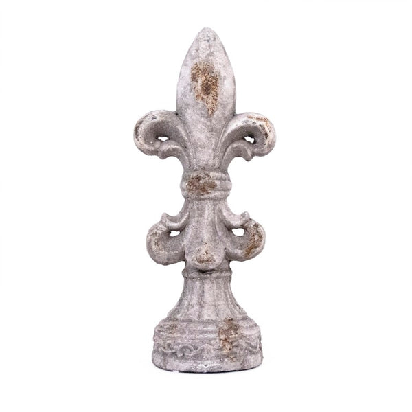 Zentique Accent Sculptural Stoneware Vase 14" Tall — Neutral Textured Accent Piece for Shelves, Mantels, Tablescape (96 chars) 6689M B18