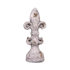 Zentique Accent Sculptural Stoneware Vase 10.5" Matte Neutral Accent for Mantel, Shelf, Console, Timeless Decor 6689S B18