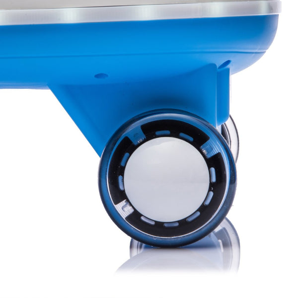 English Elm 12v Kids Ride on Wiggle Car with Dual Motors Led Wheels Bluetooth and Triangular Frame Blue W1578P390194