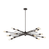 Xenia 54'' Wide 14-Light Chandelier - Oil Rubbed Bronze 66916/14 Elk Lighting