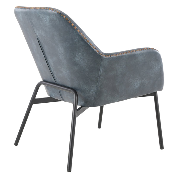 OSP Home Furnishings Brooks Accent Chair  Navy