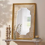 Christopher Knight Home® - Noble House - - Embossed Mirror Rect