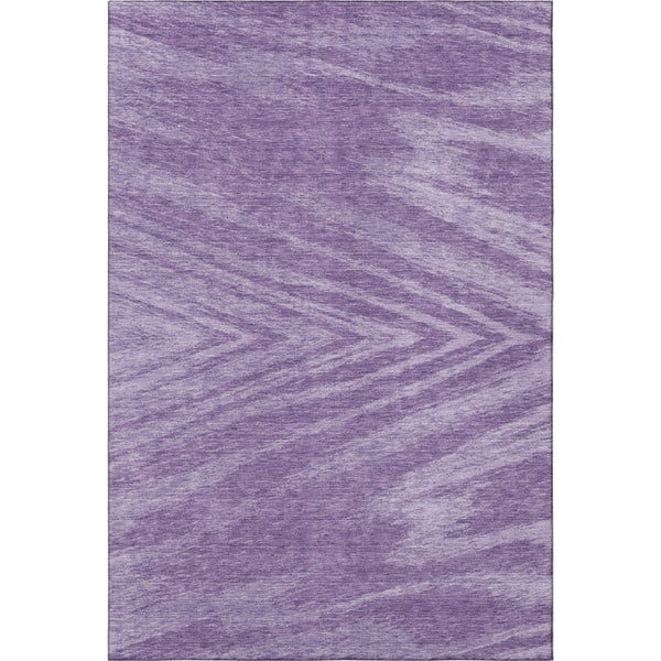 HomeRoots 5' X 8' Purple and Lavender Abstract Area Rug - Washable, UV Protected, Modern Style for Any Room 669728