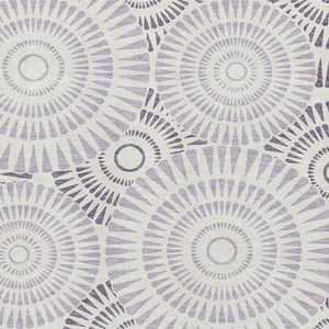 HomeRoots 9' X 12' Lavender Geometric Area Rug – Washable, Stylish, UV-Protected & Perfect for Modern Homes 669804