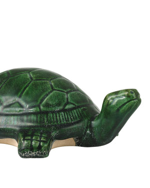 Currey & Company Tang Dynasty Green Turtle - Elegant Decorative Accessory With Timeless Symbolism And Rich Green Glaze Green Terracotta 1200-0994-currey-company