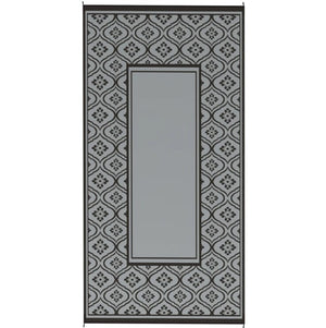 English Elm Geometric Reversible Polypropylene Outdoor Rug Uv Resistant Waterproof Patio Deck Mat T3971P421297