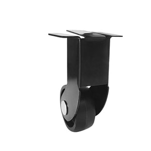 English Elm 2 Drawer Metal Mobile File Cabinet with Locked Security, Removable Hanging Bars, Smooth Casters and Anti-Tip Stability for Organized Office Storage Black T2398P171197