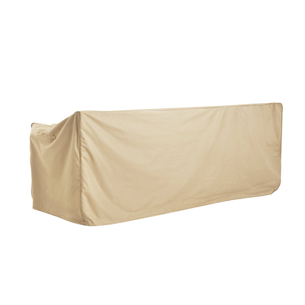 English Elm Christopher Knight Home® - SHILED Beige Patio 3-Seater Sofa Cover – Weatherproof, UV-Resistant Fabric, Lightweight & Durable Protection for Outdoor Furniture N775P230615B
