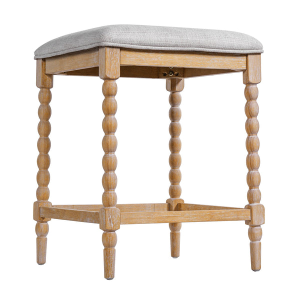 English Elm Christopher Knight Home® - 26''Counter 26'' Counter Stools Set Of 4 - Upholstered Foam-Padded Seats, Sturdy Acacia Frame For Kitchen Bars N780P339749N-2