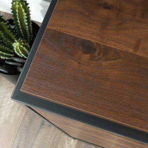 English Elm Lateral File Cabinet In Brown Finish - Modern Design, Spacious Storage & Smooth Operation For Your Office B356P367812