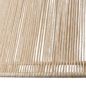 Parnell Pendant Light - Elegant Modern Design with Kraft Paper Twine and Frosted Glass Glow