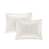 Madison Park Sabrina Shabby Chic 3 Piece Tufted Cotton Chenille Bedspread Set MP13-5321 Off-White