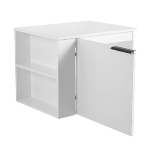 English Elm 24" Modern Bathroom Vanity Cabinet For Large Spaces - Stylish Storage & Customizable Sink Options W1972P204942